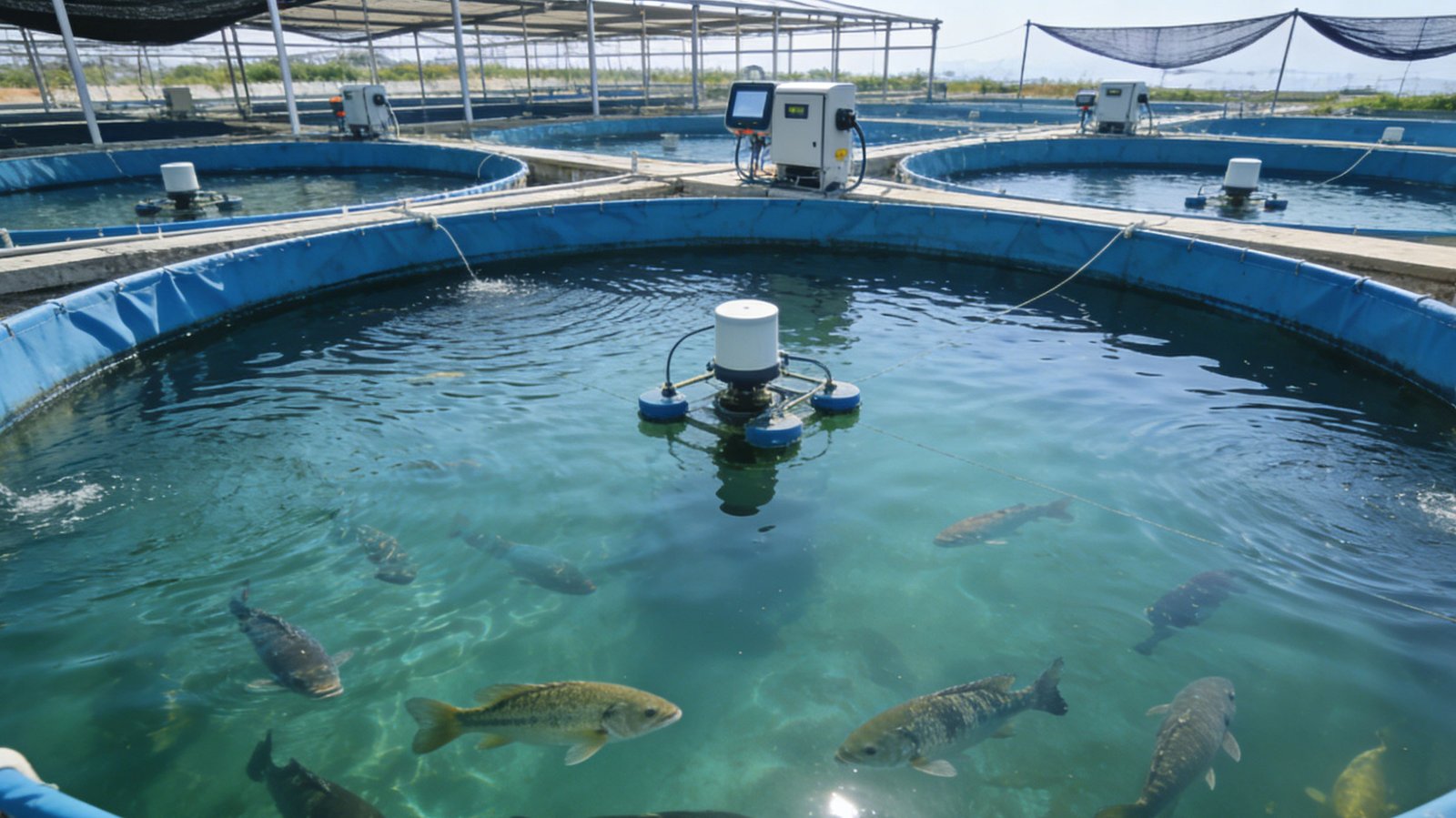 生成水产养殖场景图片