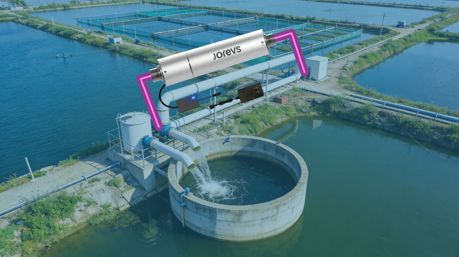 Pond, Cage & Shrimp Farm Effluent Reuse