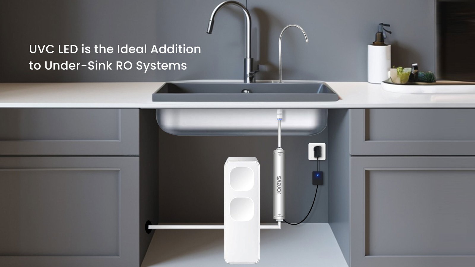 UVC LED is the Ideal Addition to Under-Sink RO Systems