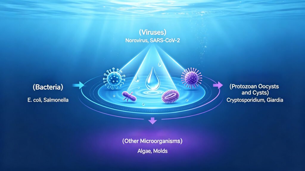 microorganisms in water